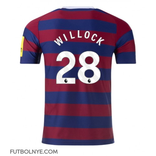 Camiseta Newcastle United Joe Willock #28 Visitante Equipación 2024-25 manga corta